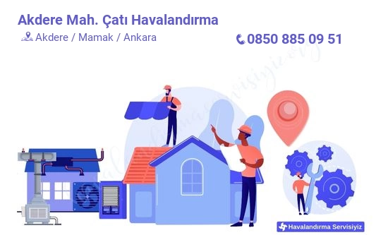Akdere çatı havalandırma sistemleri imalat firması iletişim bilgileri