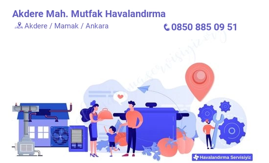 Akdere mutfak havalandırma sistemleri imalat firması iletişim bilgileri
