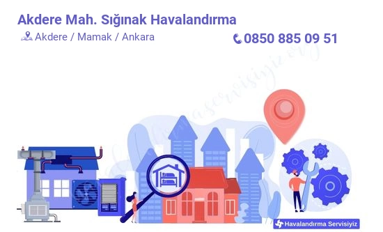 Akdere sığınak havalandırma sistemleri imalat firması iletişim bilgileri