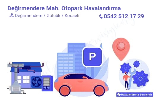 Değirmendere otopark havalandırma sistemleri imalat firması iletişim bilgileri