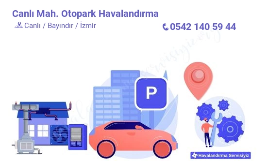 Canlı otopark havalandırma sistemleri imalat firması iletişim bilgileri