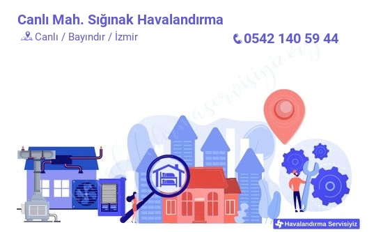 Canlı sığınak havalandırma sistemleri imalat firması iletişim bilgileri