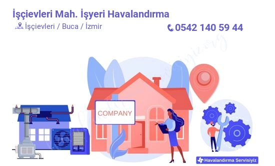 İşçievleri işyeri havalandırma sistemleri imalat firması iletişim bilgileri