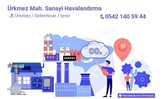 Ürkmez sanayi havalandırma sistemleri imalat firması iletişim bilgileri