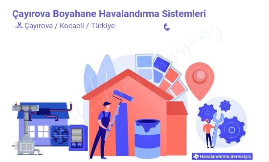 Çayırova boyahane havalandırma sistemleri servisi iletişim bilgileri