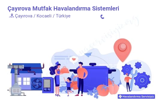 Çayırova mutfak havalandırma sistemleri servisi iletişim bilgileri