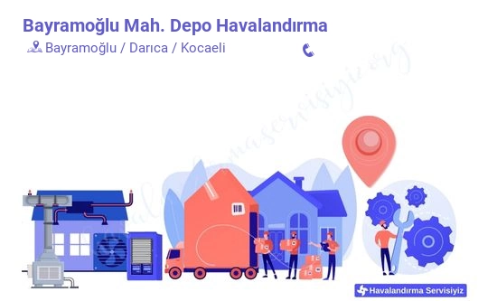 Bayramoğlu depo havalandırma sistemleri imalat firması iletişim bilgileri